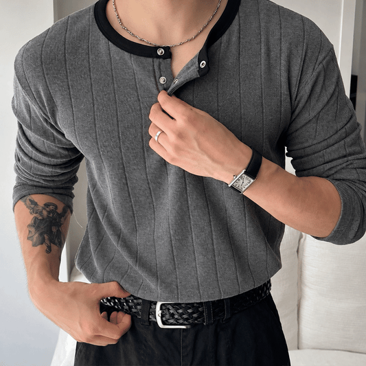 B276 Henry Color-Block Short Sleeve (3 Colors)