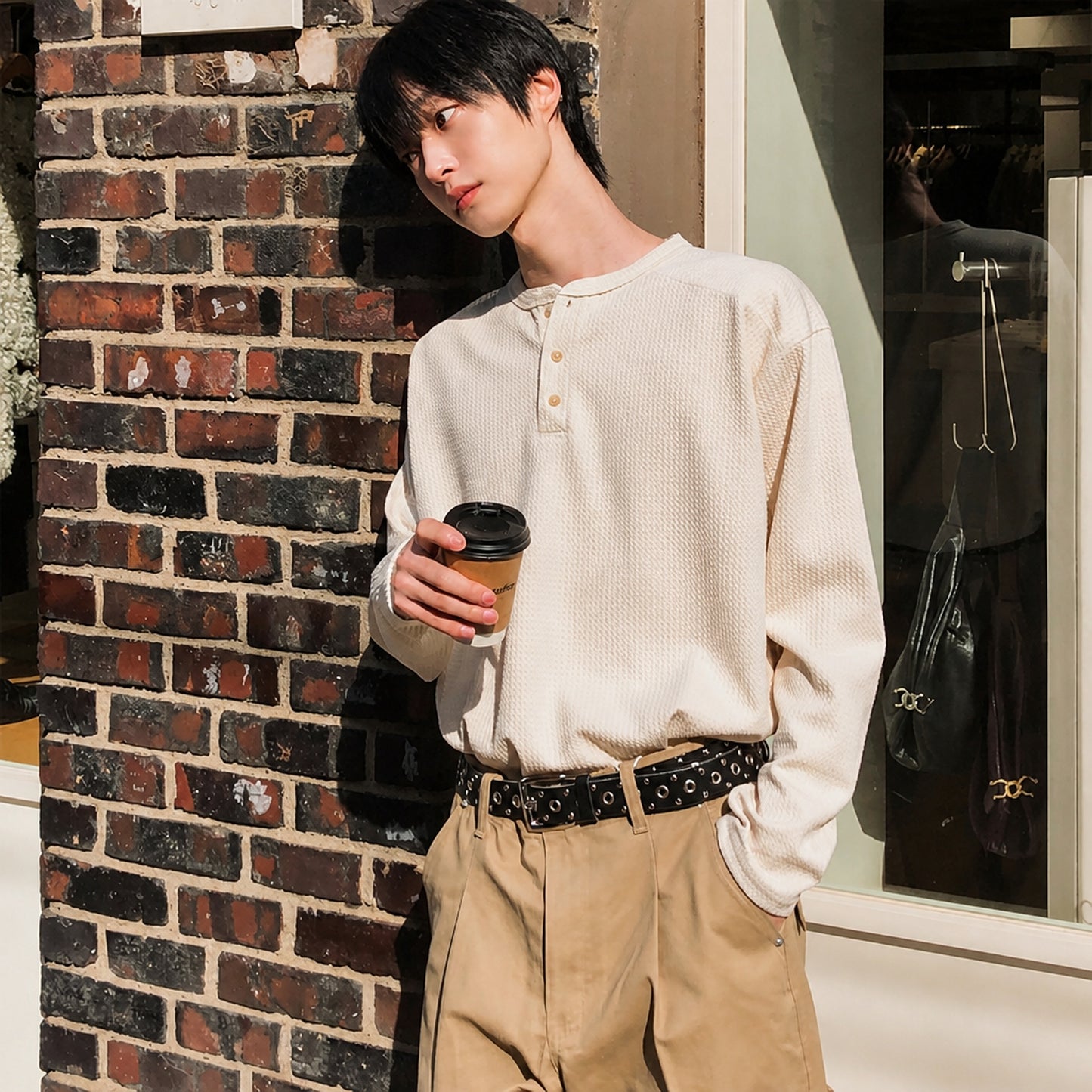 B148 米白 Off-white